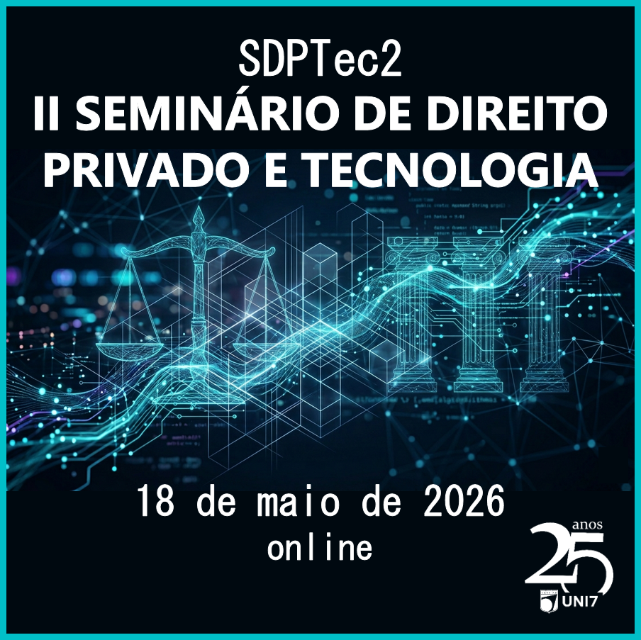 					Visualizar v. 2 n. 1 (2026): II Seminário de Direito Privado e Tecnologia
				